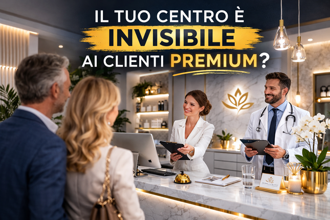 Risorsa gratuita - TEST: Il tuo centro è invisibile ai clienti/pazienti premium?